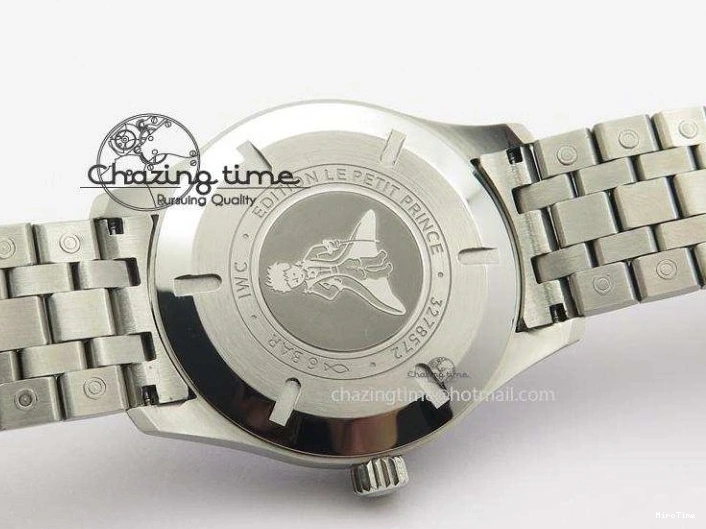 MIROTIME 0519 Compact Mark XVIII IW327001 SS Mk Maker Best Edition Black Dial On SS Bracelet A 7301
